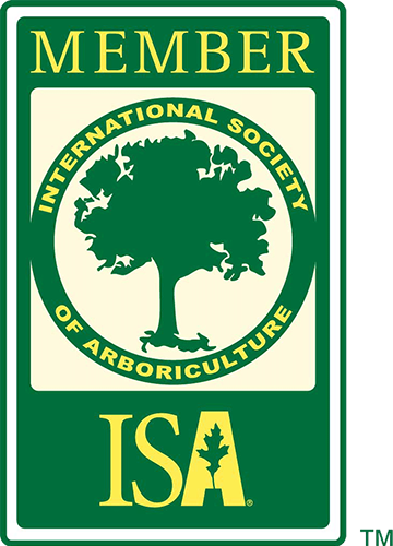 International Society of Arboriculture (ISA) Member and Certified Arborist.